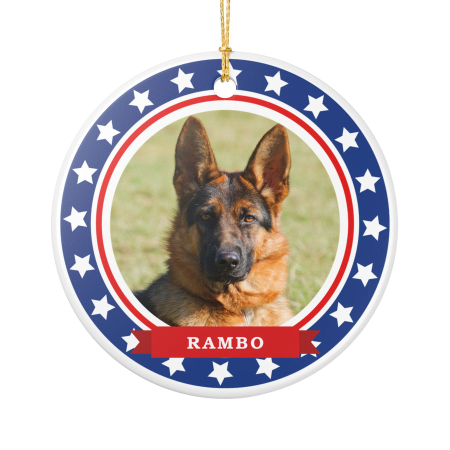Patriotic Stars Ornament