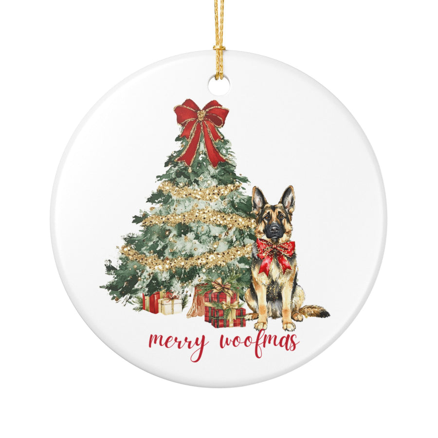 Merry Woofmas Tree Ornament