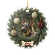 Tennis Ball Wreath Ornament