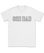 GSD Dad Outline T-Shirt
