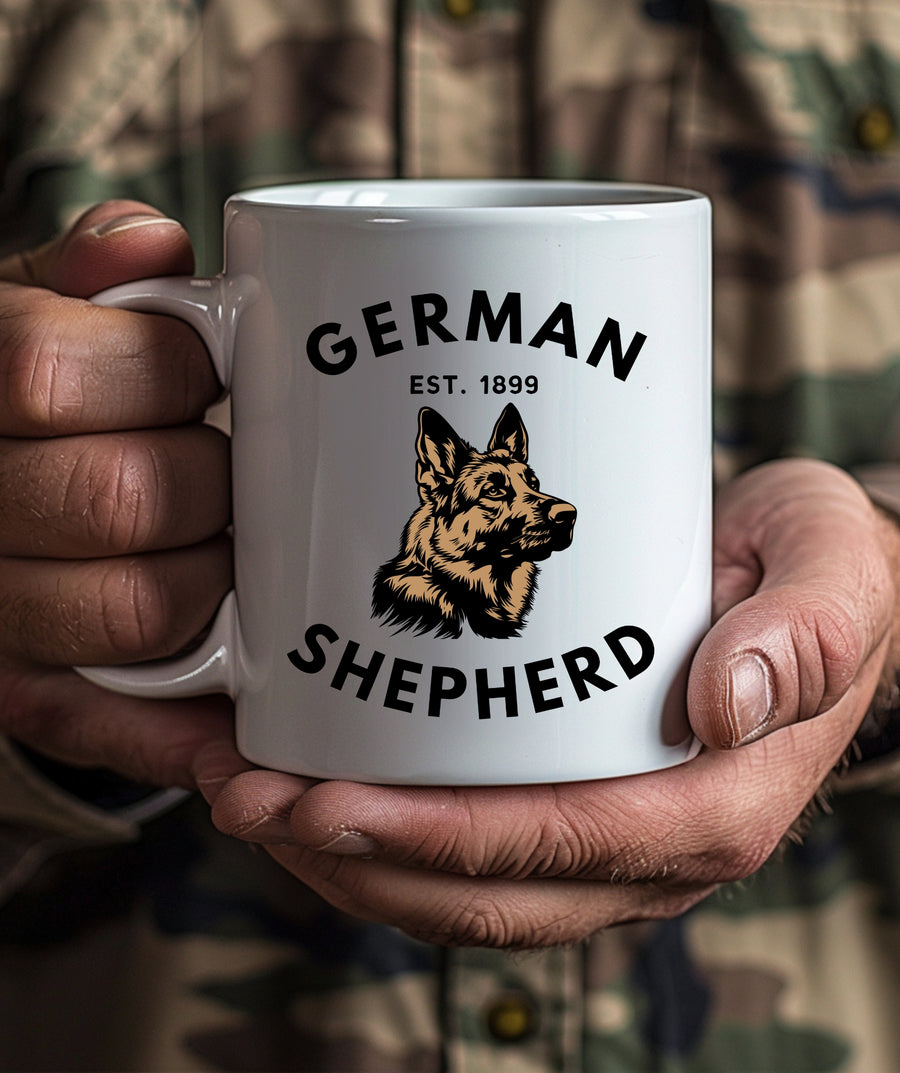 German Shepherd Est. 1899 Mug