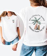 German Shepherd Surfer T-Shirt