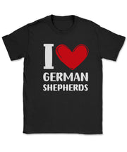 I Heart German Shepherds T-Shirt
