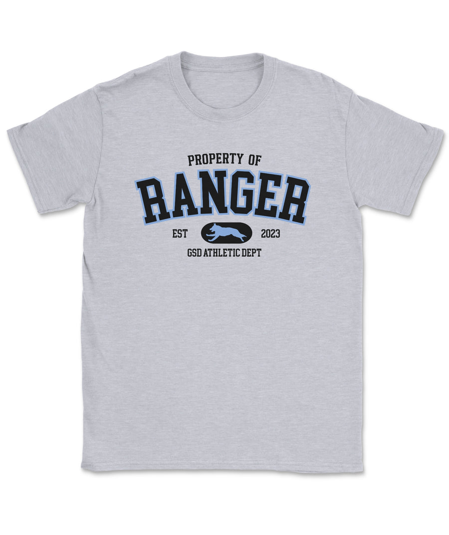 Property Of – Shepherd Athletic Dept. T-Shirt