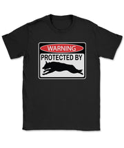 Warning Protected By German Shepherd T-Shirt