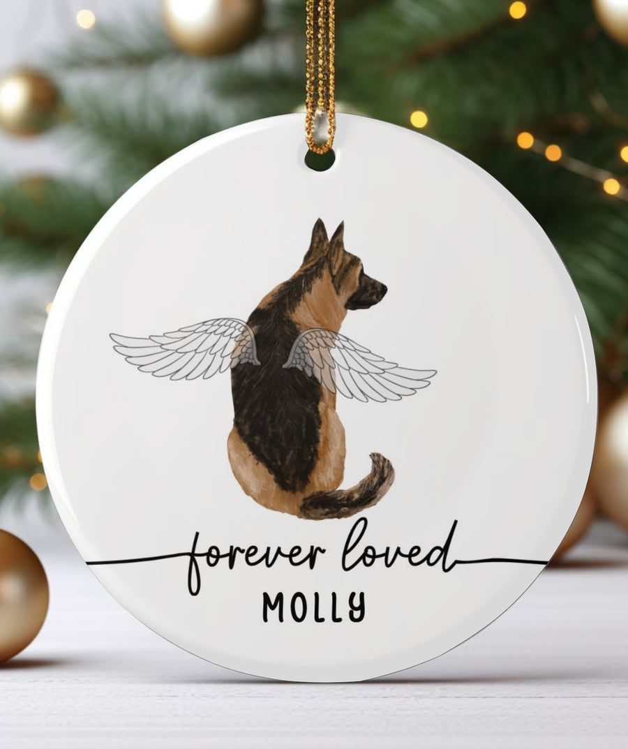 Angel Wings Memorial Ornament