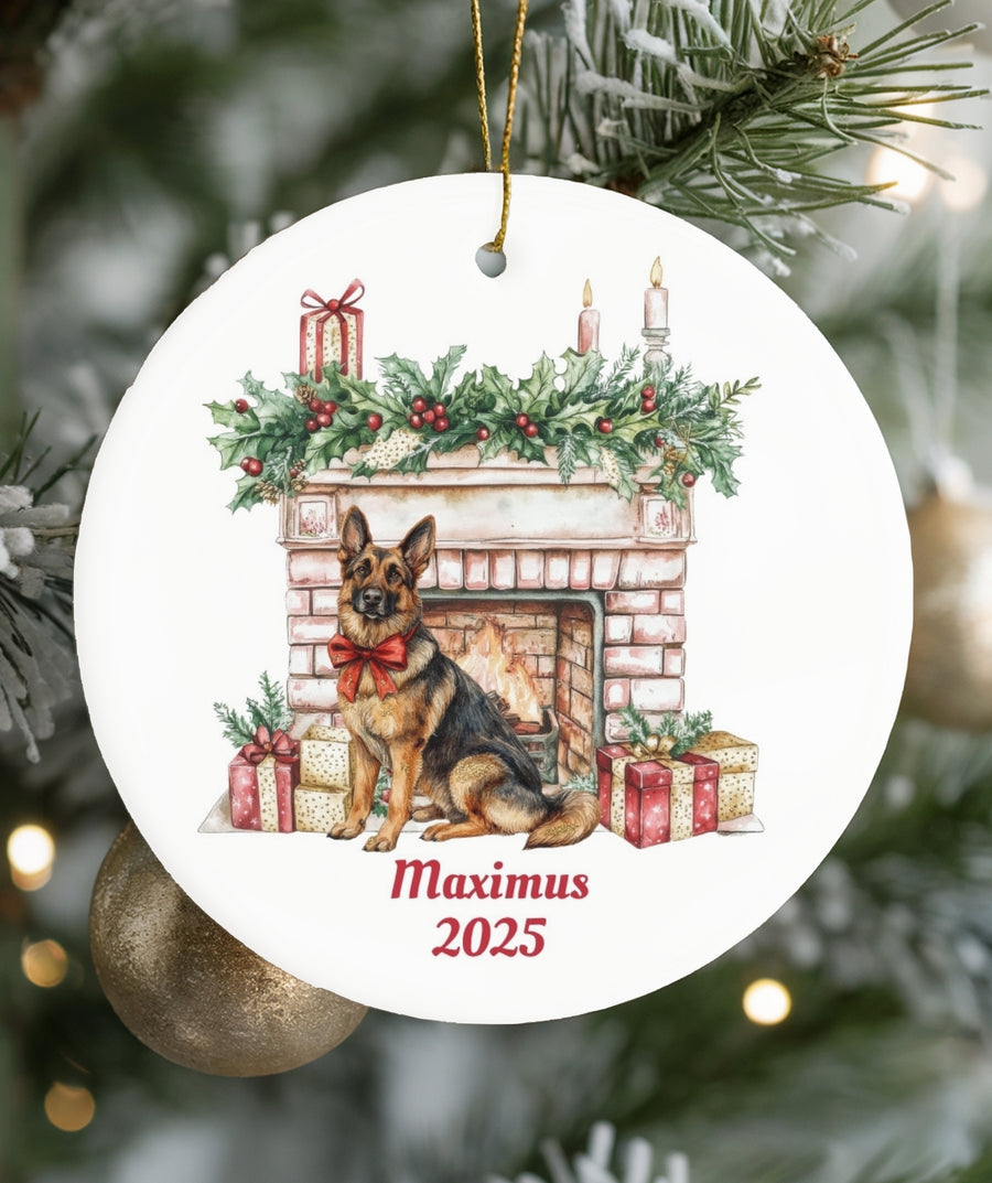 Fireside Shepherd Ornament