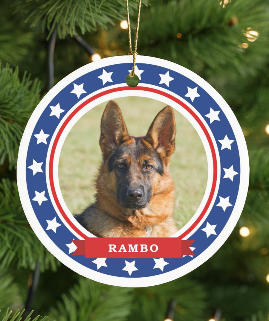 Patriotic Stars Ornament