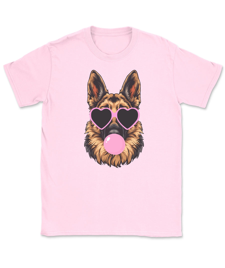 Bubble Gum GSD Shades T-Shirt
