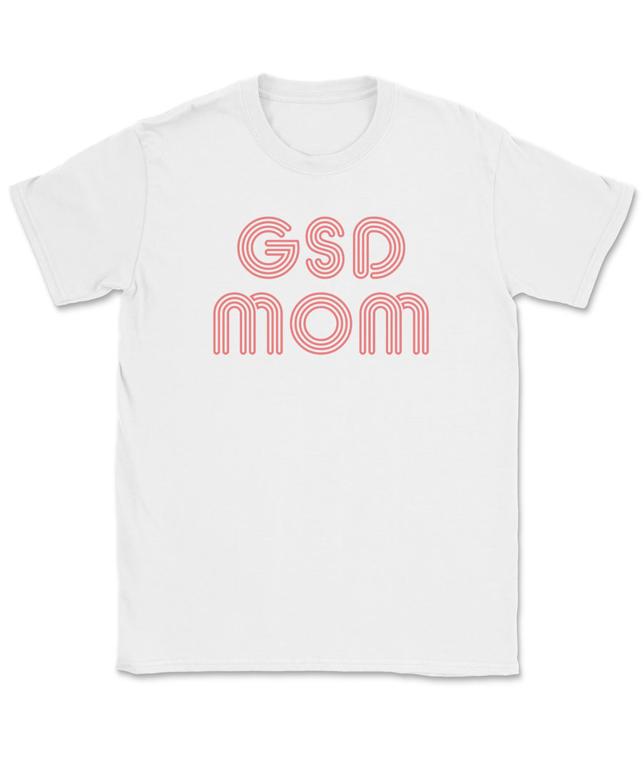 Retro Line GSD Mom T-Shirt