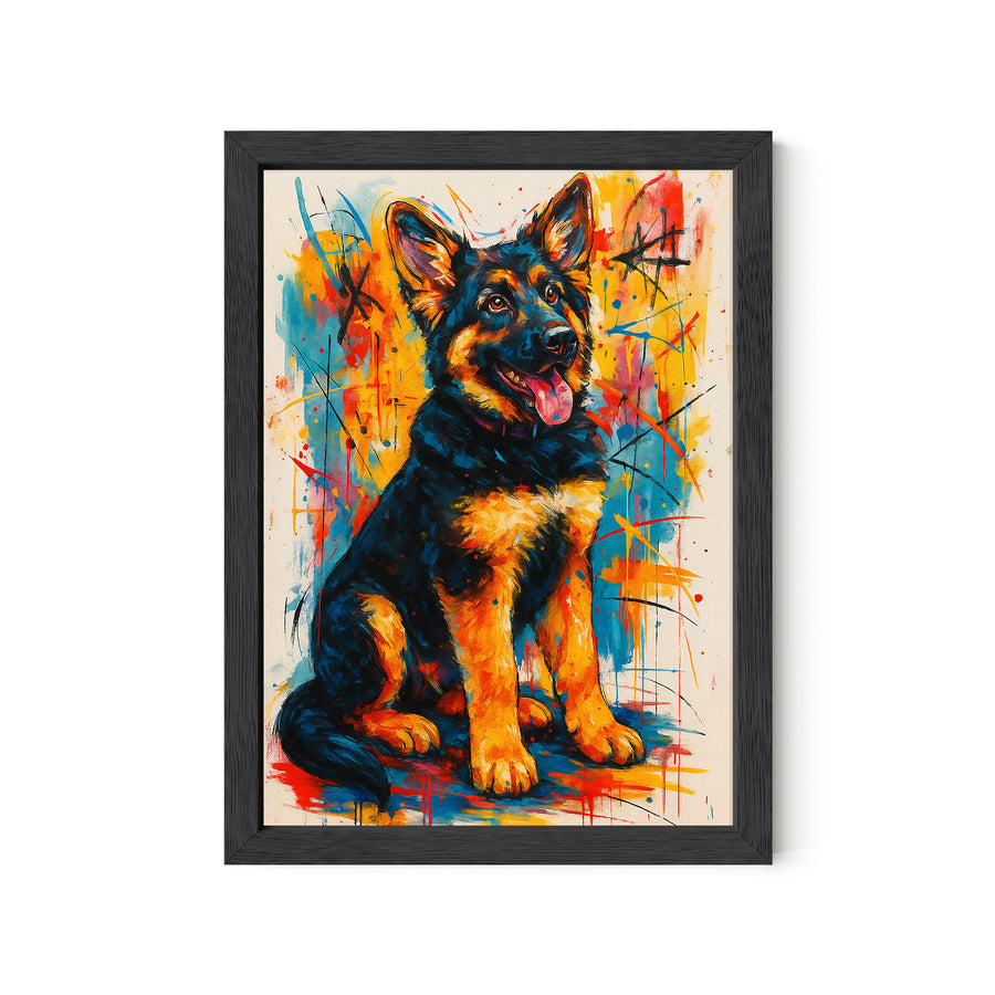 Abstract GSD Portrait - Tabletop Display