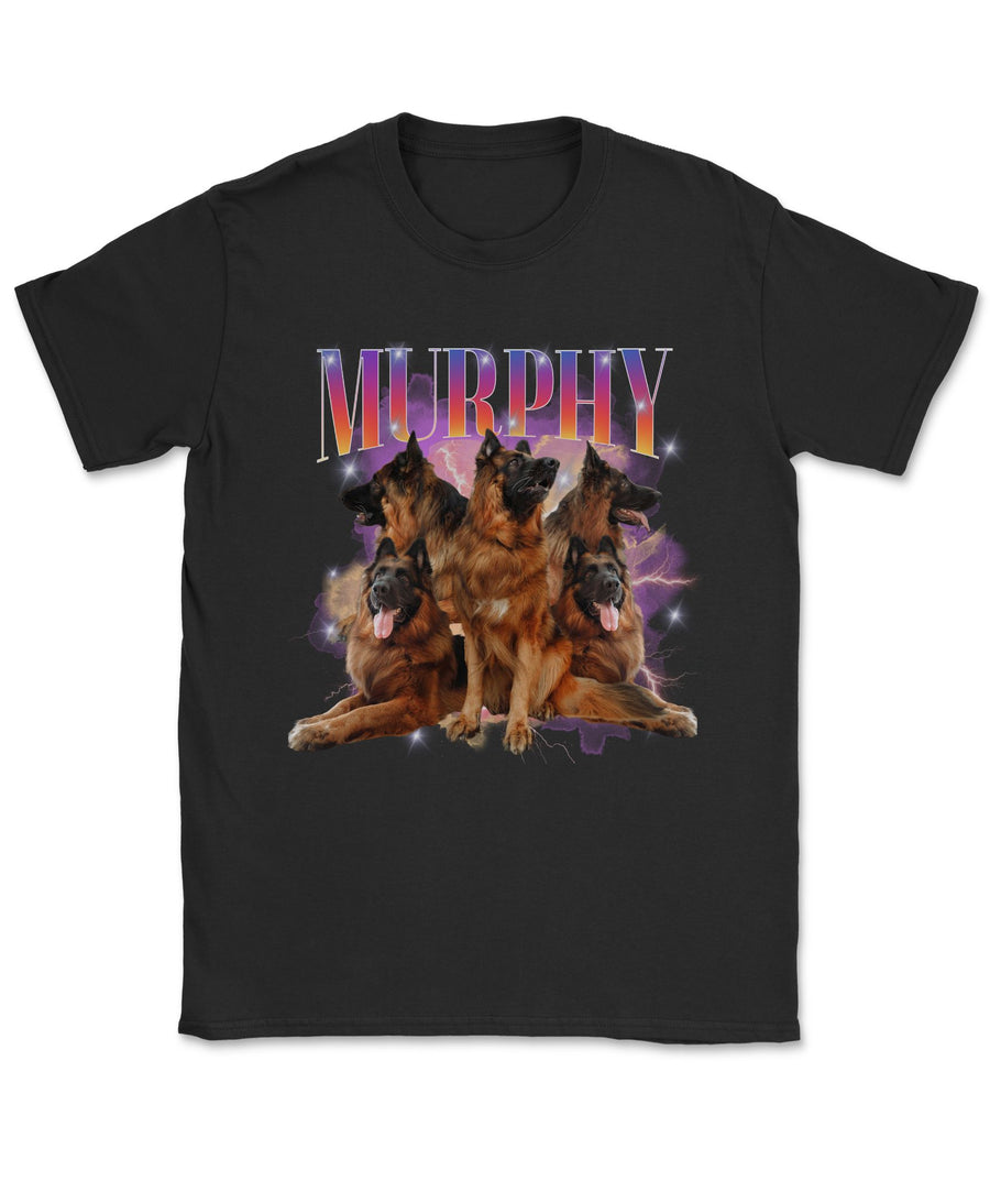 90s Bootleg Custom German Shepherd T-Shirt