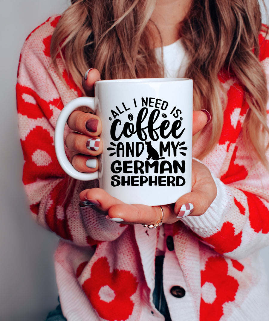 Coffee & My German Shepherd Mug