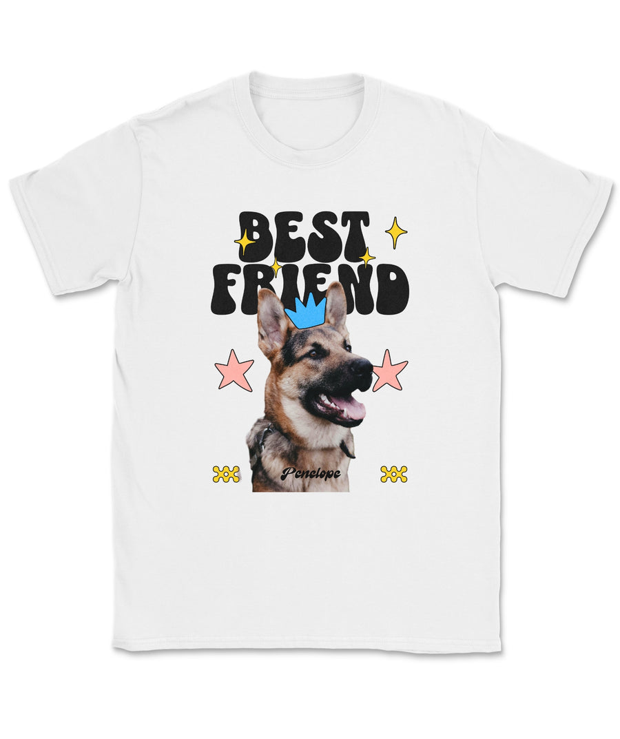 Best Friend – Custom GSD T-Shirt