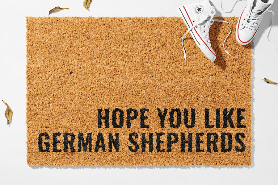 Hope You Like German Shepherds - Doormat