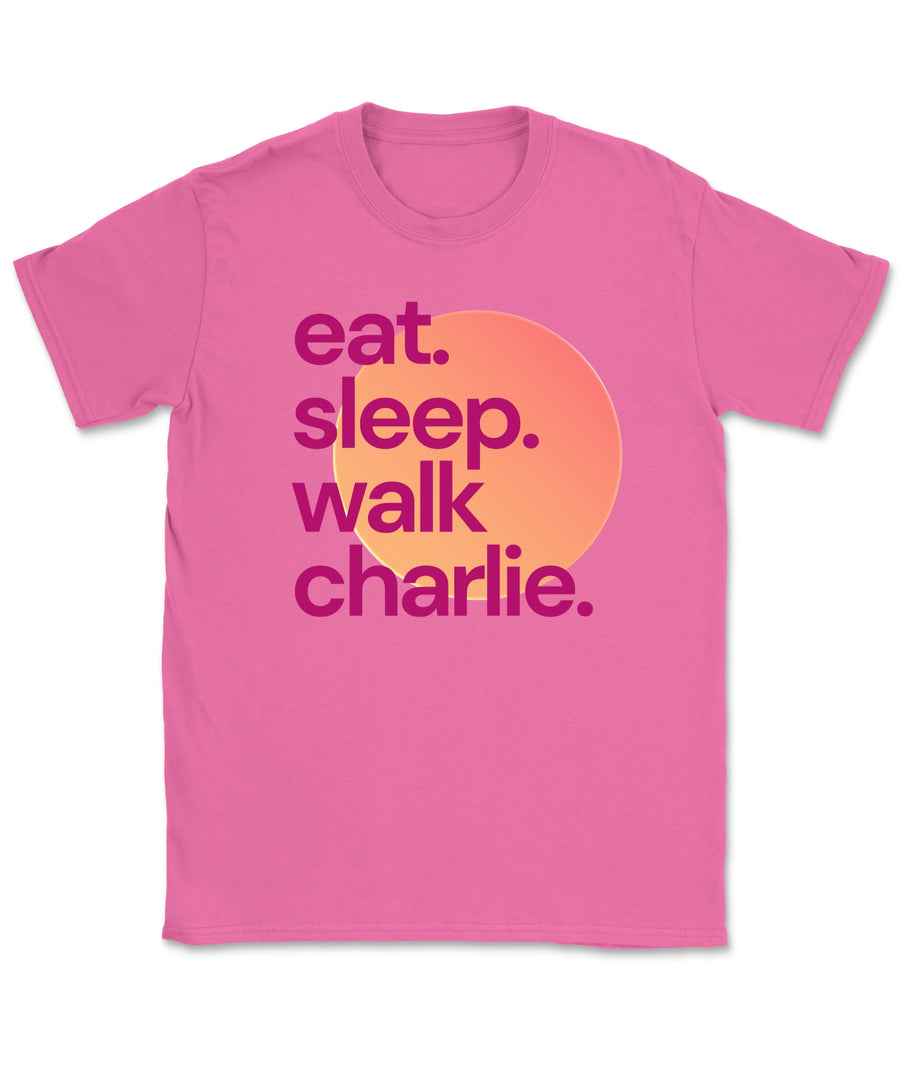 Sunrise Eat. Sleep. Walk T-Shirt