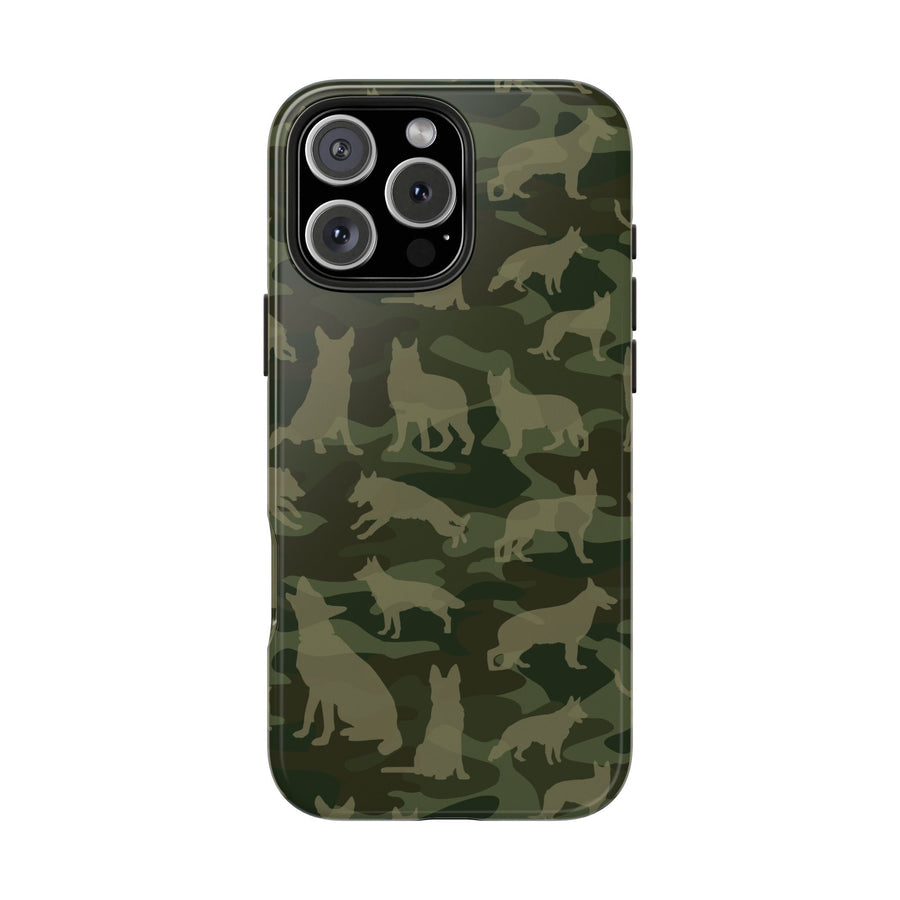 Camo GSD iPhone Case