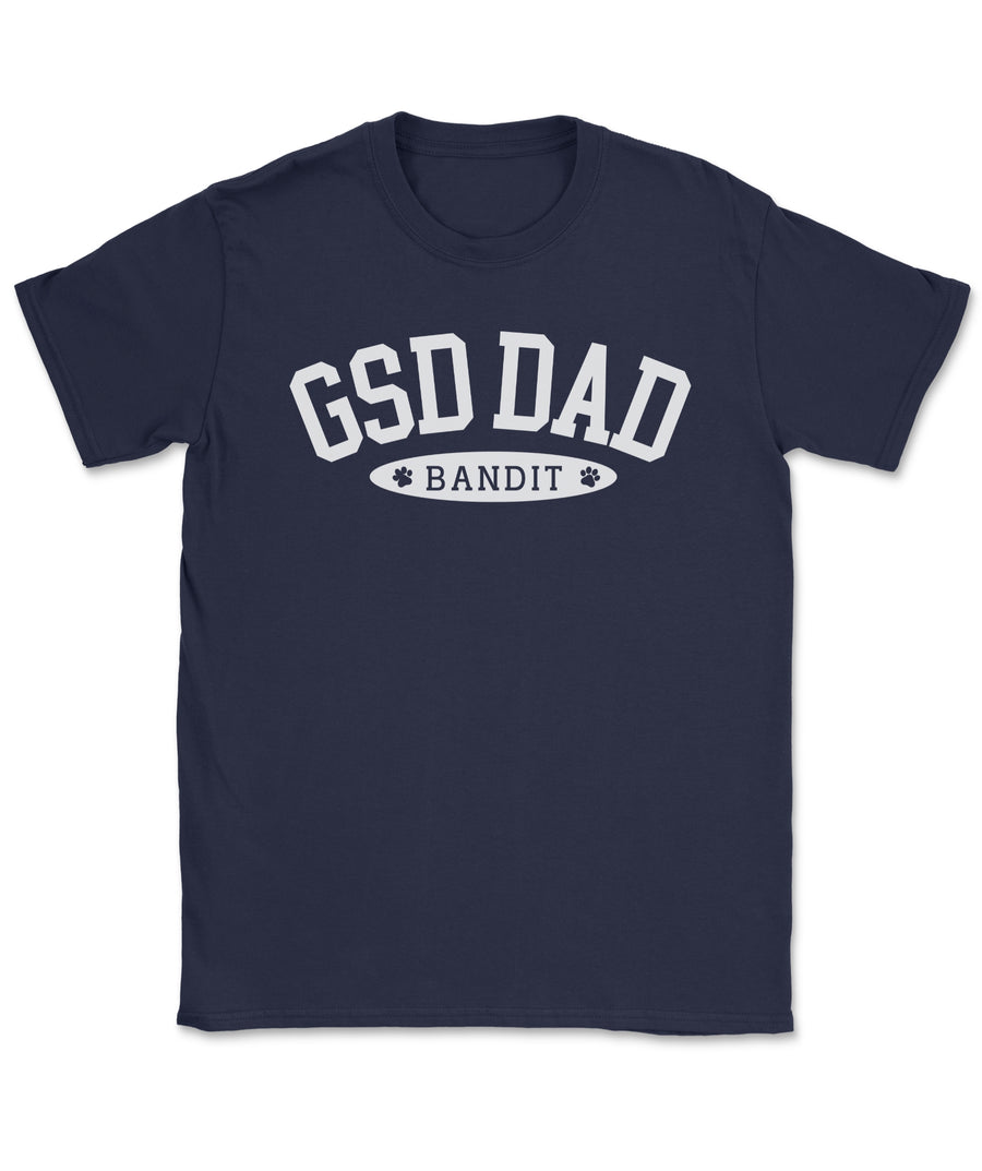 GSD Dad Varsity T-Shirt