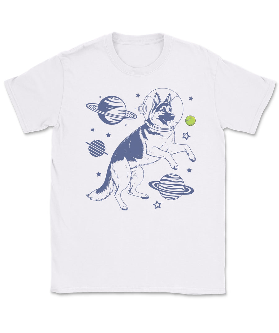 German Shepherd Space Explorer T-Shirt