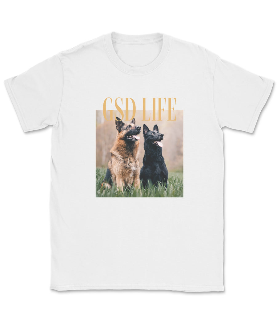 GSD Life Custom Photo T-Shirt