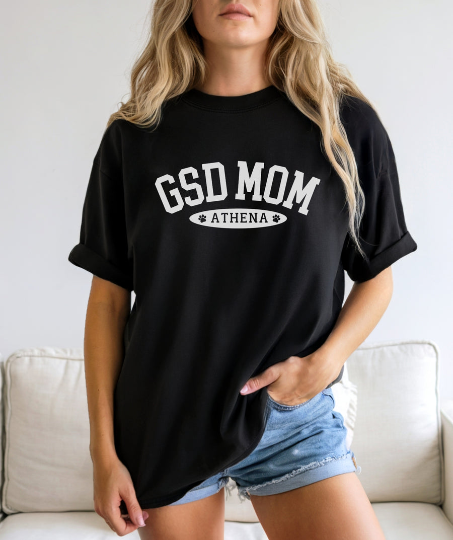 GSD Mom Varsity T-Shirt