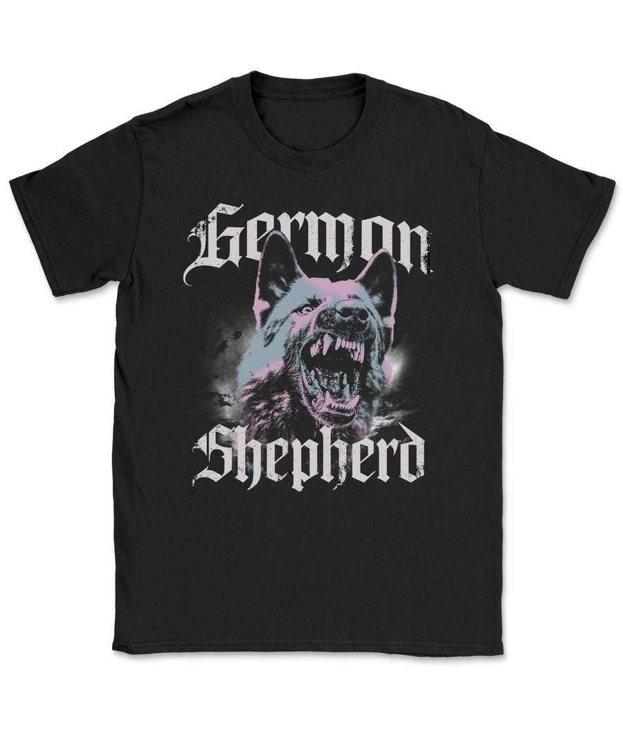 German Shepherd Gothic Grit T-Shirt