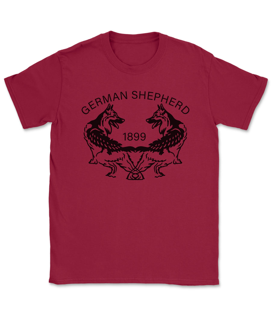 German Shepherd Twin Crest T-Shirt