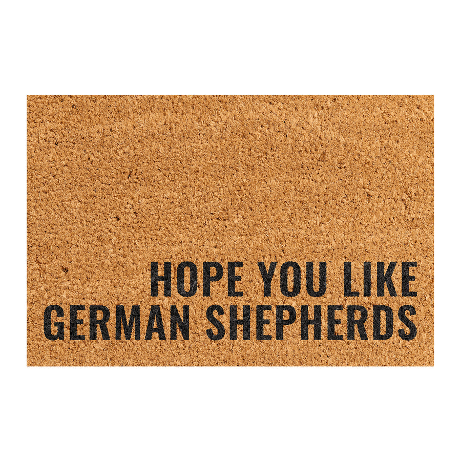 Hope You Like German Shepherds - Doormat