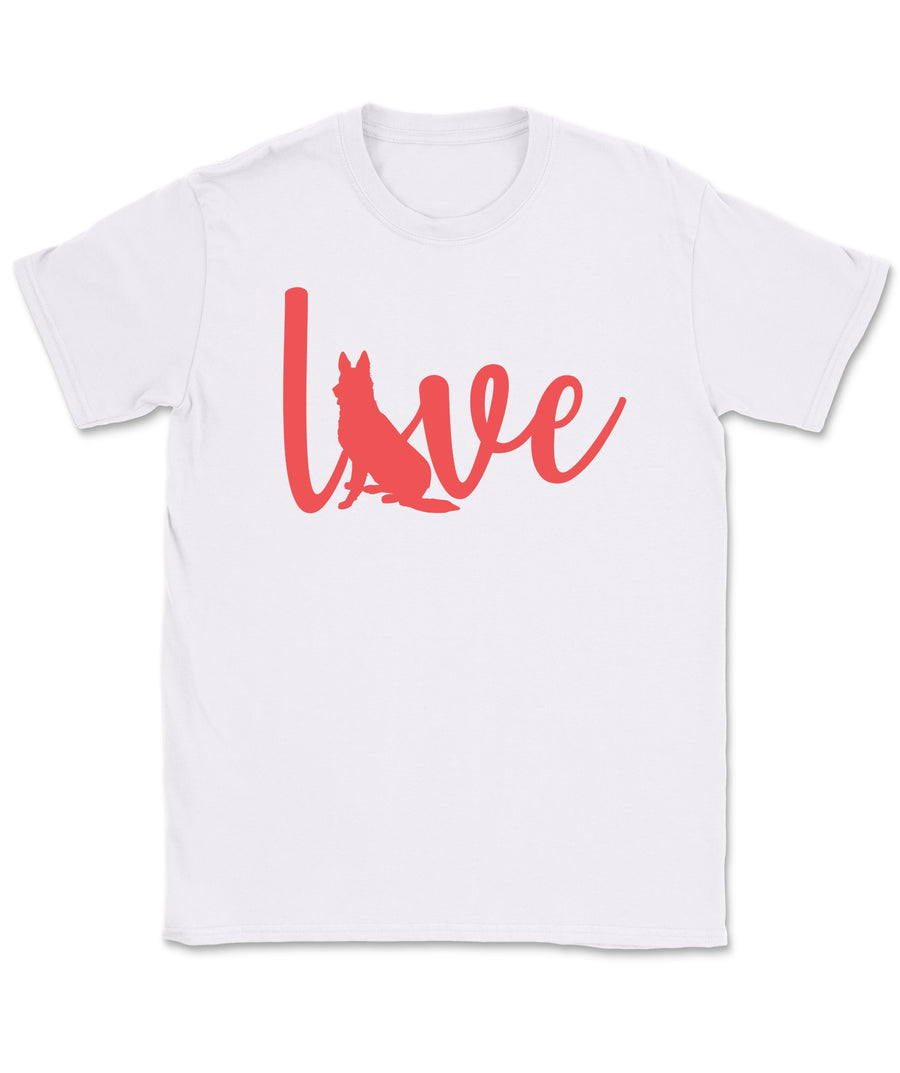 Love German Shepherd T-Shirt