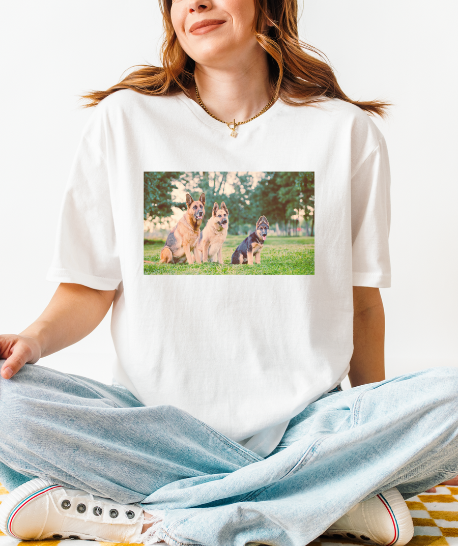 Nostalgia GSD Photo T-Shirt