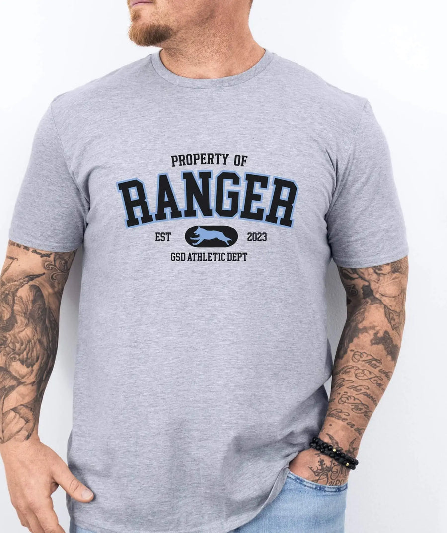 Property Of – Shepherd Athletic Dept. T-Shirt