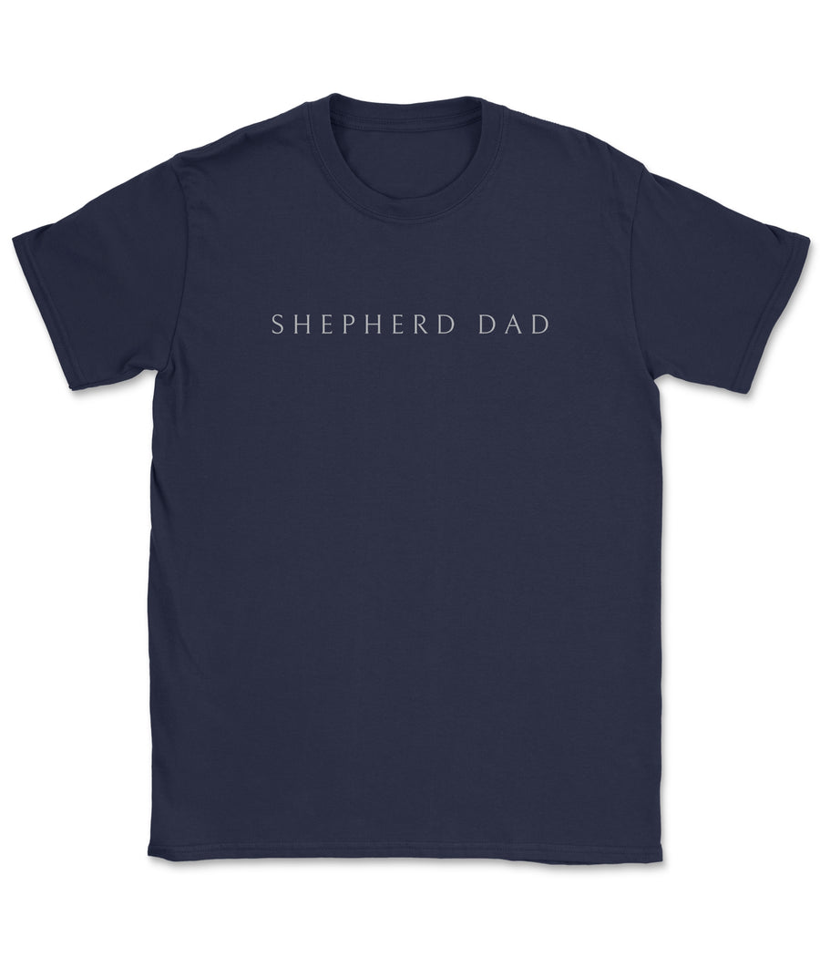 Minimalist Shepherd Dad T-Shirt