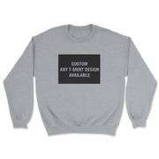 Custom German Shepherd Sweatshirt – Any T-Shirt Design
