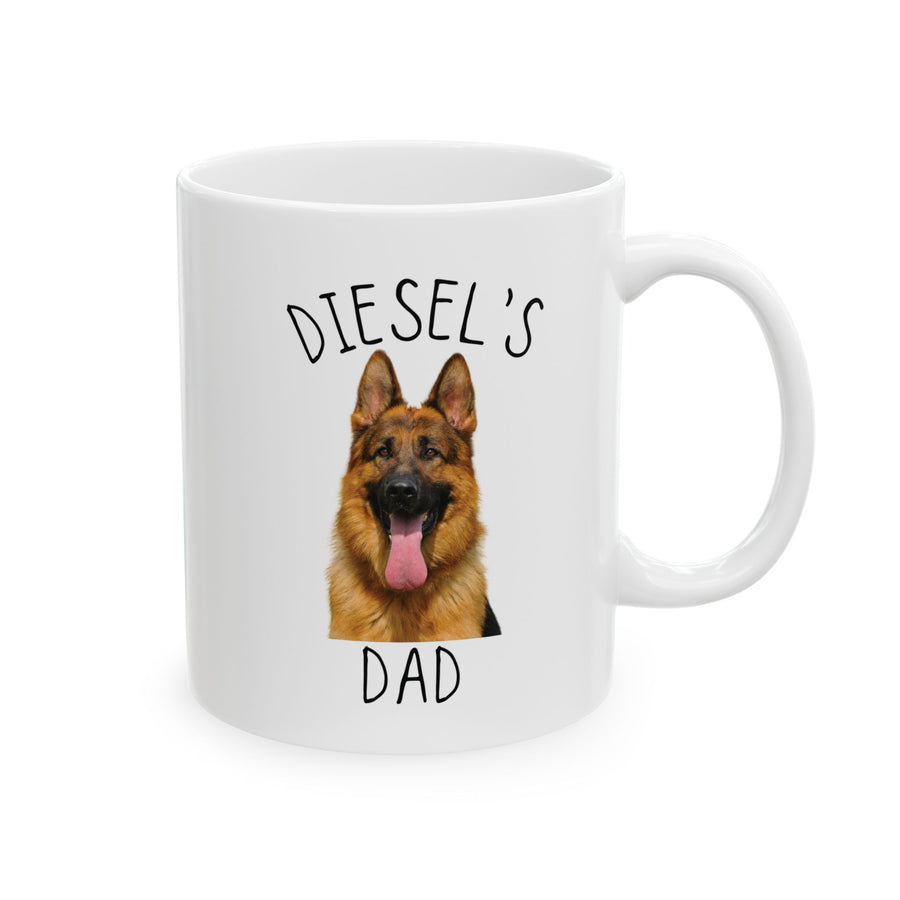 Custom GSD Dad Mug – Handwritten Style