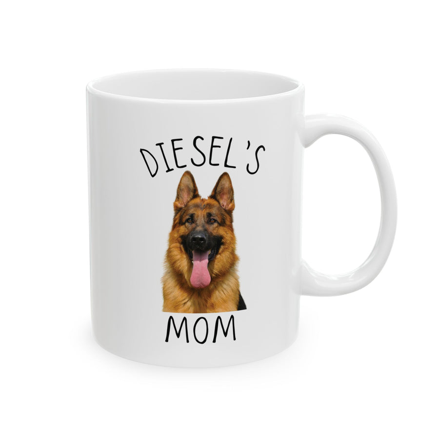 Custom GSD Mom Mug – Handwritten Style